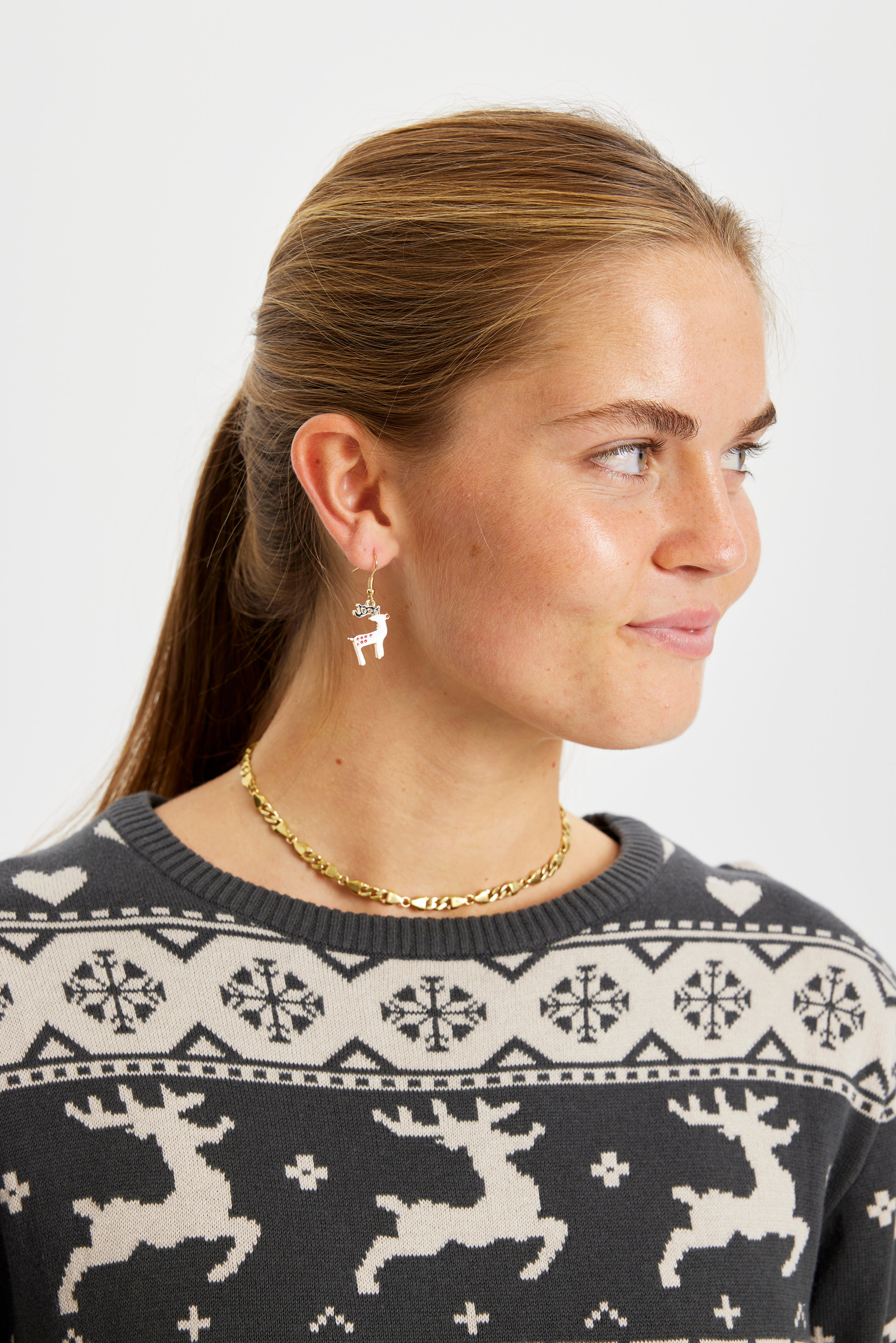 Earrings Reindeer